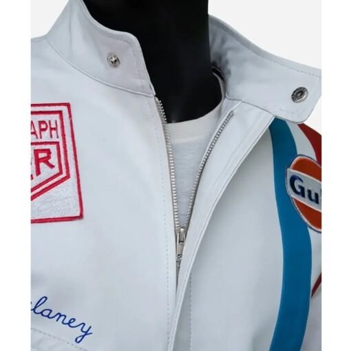 Grand Prix Steve McQueen Leather Jacket - Image 6