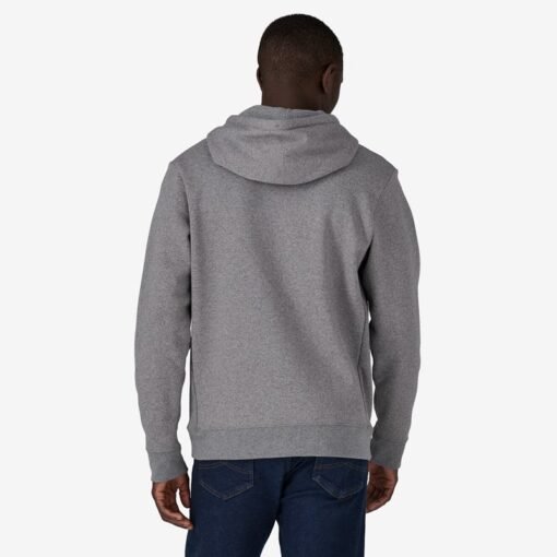 Grey Patagonia Hoodie - Image 3