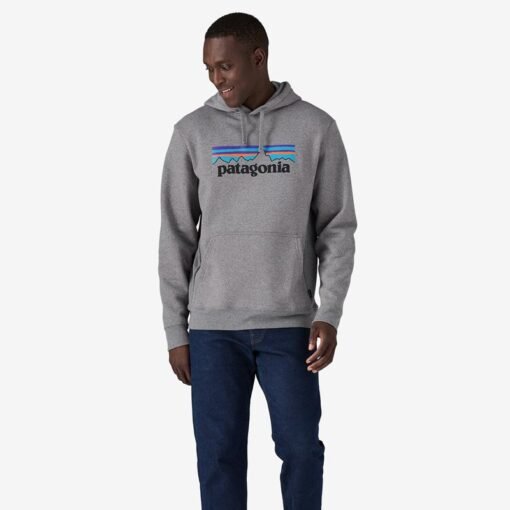 Grey Patagonia Hoodie - Image 4