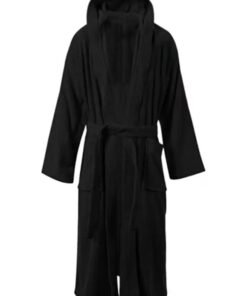 Halloween Black Bathrobe