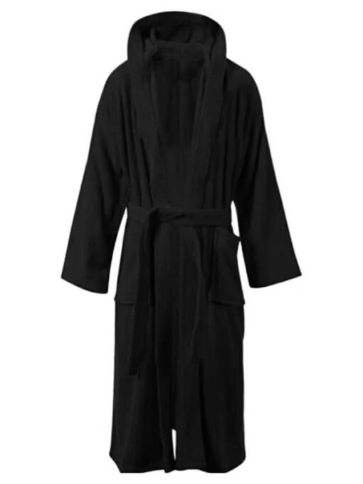 Halloween Black Bathrobe