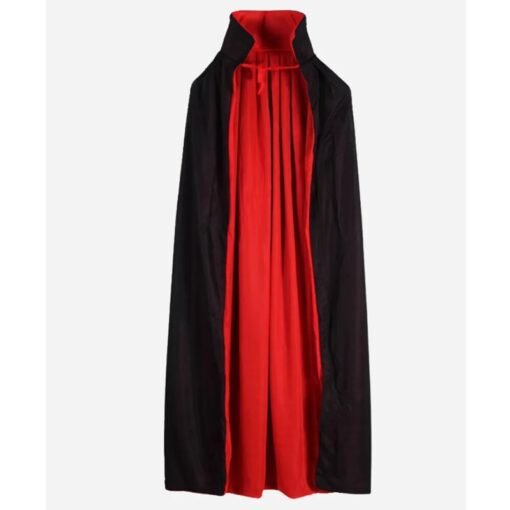 Halloween Dracula Black Cloak - Image 2