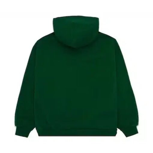 Hunter Green Sp5der Web Hoodie - Image 2