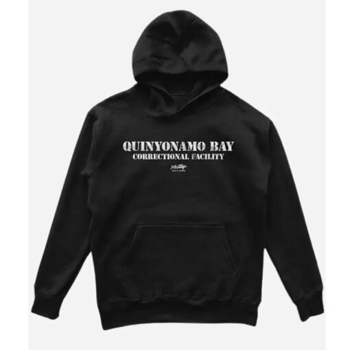 Jason Kelce Quinyonamo Bay Black Hoodie - Image 2