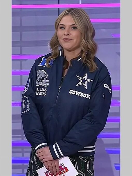 Cowboys Jenna Bush Hager Bomber Jacket