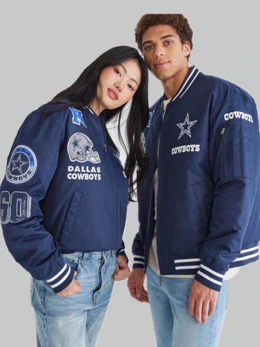 Cowboys Jenna Bush Hager Bomber Jacket - Image 2