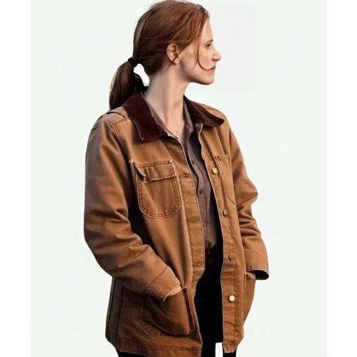 Jessica Chastain Interstellar Cotton Jacket - Image 2