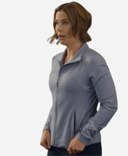 Ashley Williams Jingle Bell Run Zip Up Jacket - Image 2
