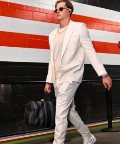 Joe Burrow White Suit