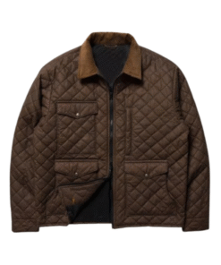 John Dutton Brown Quilted Jacket
