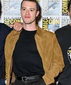 Joseph Quinn The Fantastic Four First Steps Brown Leather Jacket
