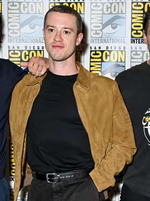 Joseph Quinn The Fantastic Four First Steps Brown Leather Jacket