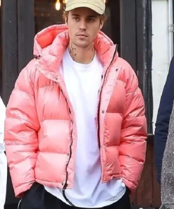 Justin Bieber Pink Jacket