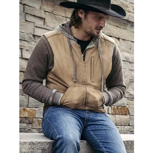 Kayce Dutton Yellowstone Brown Vest - Image 2
