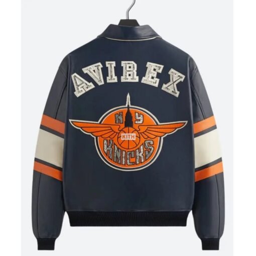 Kith & AVIREX NY Knicks Bomber Jacket - Image 2