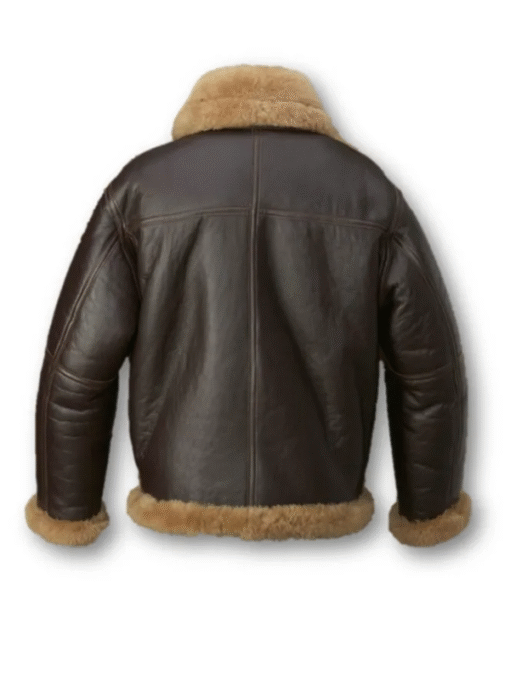 Kraven the Hunter 2024 Aaron Taylor Shearling Jacket - Image 3