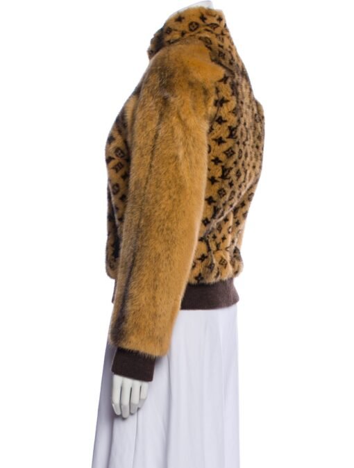 Louis Vuitton Mink Monogram Fur Jacket - Image 2