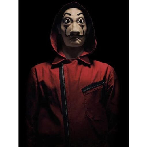 La Casa De Papel Dali Money Heist Red Jumpsuit