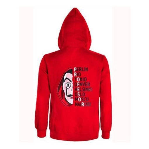 La Casa De Papel Money Heist Hoodie - Image 2