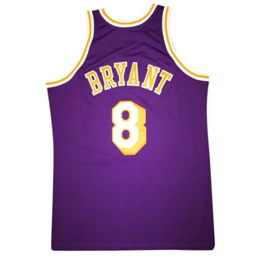 Lakers NBA Authentic 1996 Kobe 8 Purple Jersey - Image 2