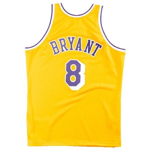 Lakers NBA Authentic Home 1996 Kobe 8 Jersey - Image 2