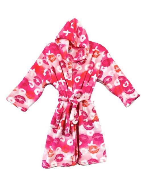 Lips Print Bath Robe