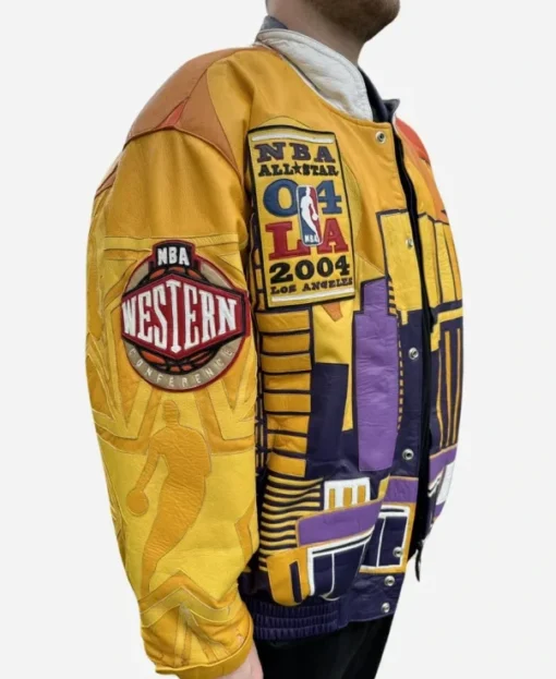 NBA All Star 2004 Los Angeles Jeff Hamilton Jacket - Image 2