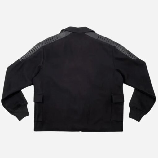 Luc Picard Star Trek Leather Jacket - Image 3