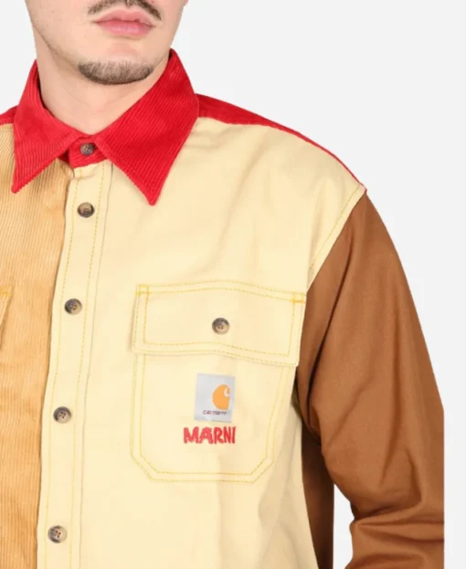 Marni x Carhartt Jalen Hurts Colorblock Jacket - Image 3