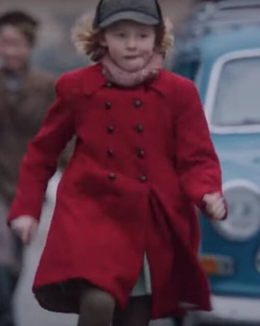 Marte Klerck-nilssen Teddy’s Christmas Red Coat - Image 3