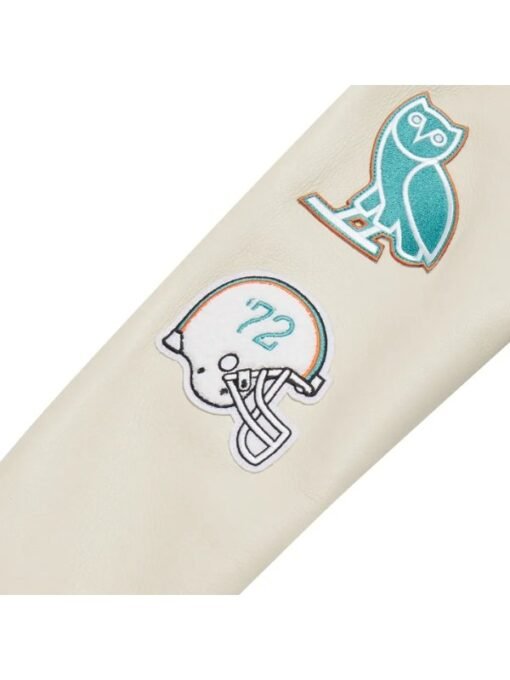 Miami Dolphins Varsity Jacket - Image 4