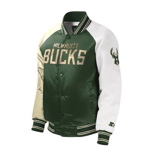 Milwaukee Bucks Varsity Jacket - Image 2