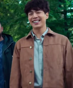 Money Heist Korea Rio Suede Leather Jacket