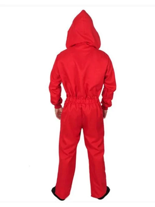 Money Heist La Casa De Papel Dali Red Costume - Image 3