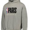 NBA Paris x Essentials Grey Hoodie