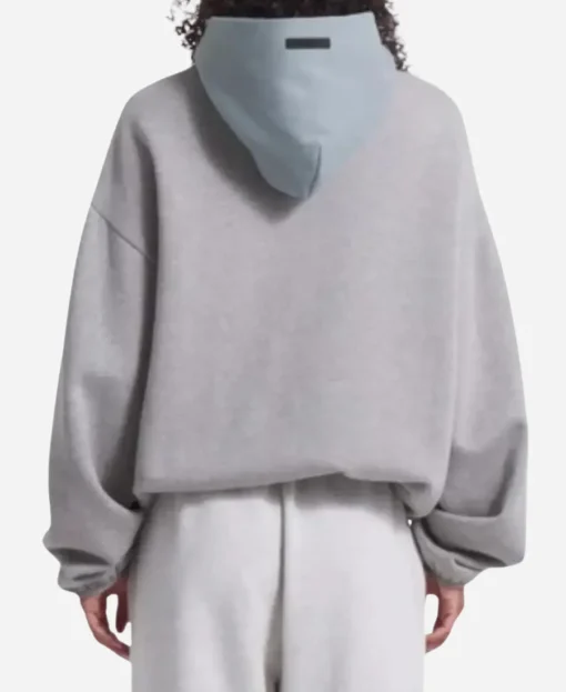 NY Liberty x Fear Of God Essentials Grey Hoodie - Image 3