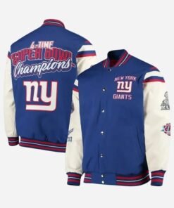 New York Giants Super Bowl Jacket