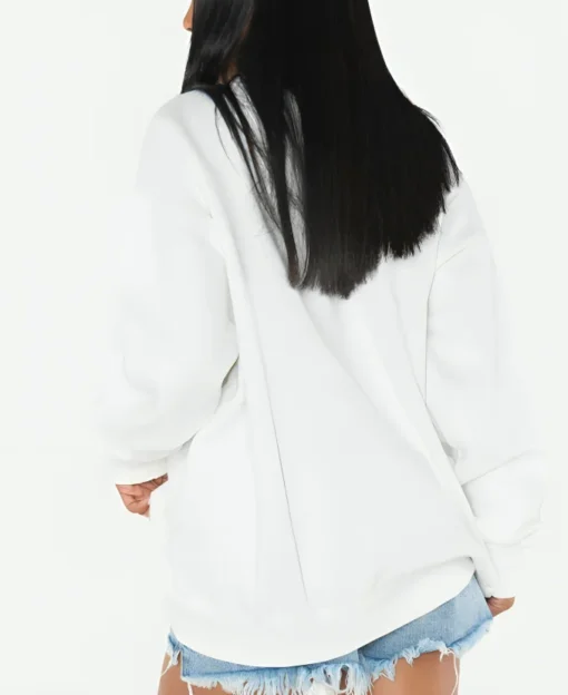 Nia Sanchez American Flag Crewneck Sweatshirt - Image 3