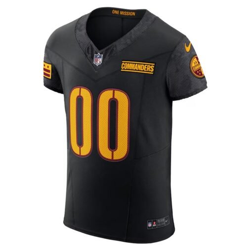 Nike Black Commanders Vapor Elite Custom Jersey - Image 2