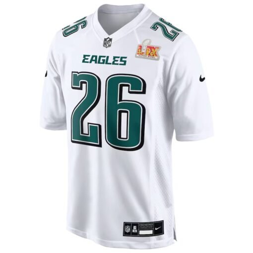 Nike Saquon Barkley Eagles Super Bowl LIX Jersey - Image 5