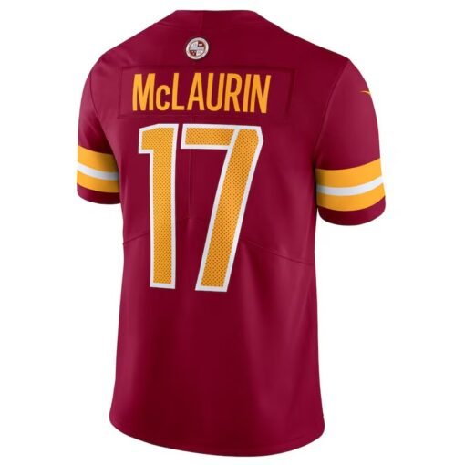 Nike Terry McLaurin Burgundy Commanders Vapor Limited Jersey - Image 3