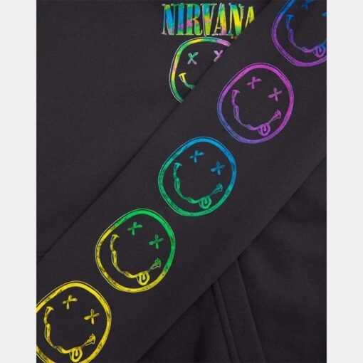 Nirvana Graphic Popover Hoodie - Image 2