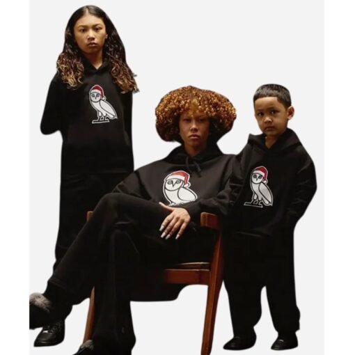 OVO Santa Icon Pullover Hoodie - Image 3