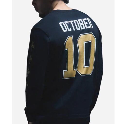 OVO Sherwood Pom Pom Long Sleeve T-Shirt - Image 2