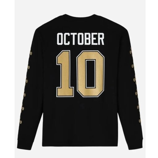 OVO Sherwood Pom Pom Long Sleeve T-Shirt - Image 4