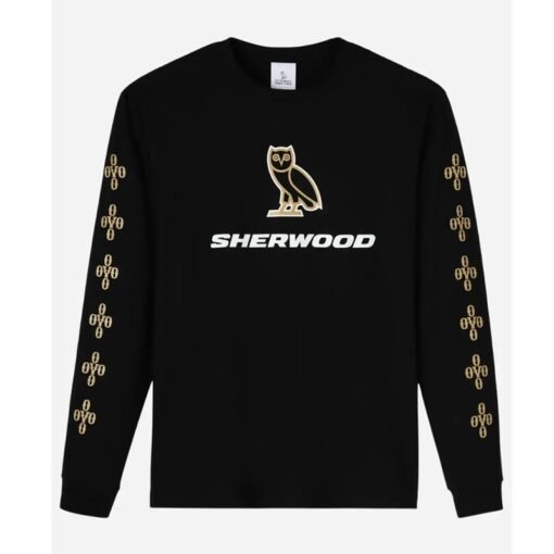 OVO Sherwood Pom Pom Long Sleeve T-Shirt - Image 3