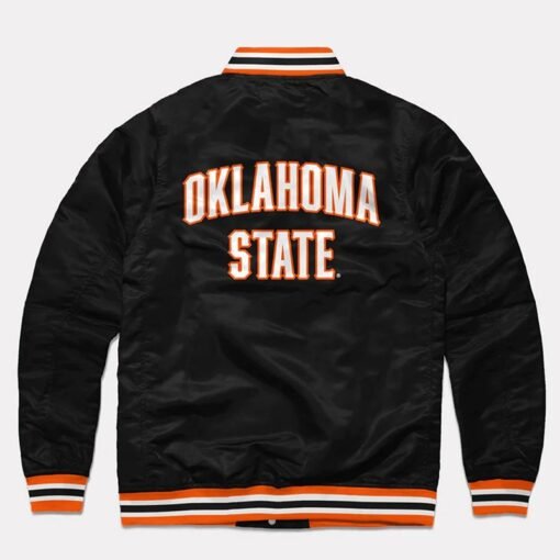 Oklahoma State Cowboys Varsity Jacket - Image 2