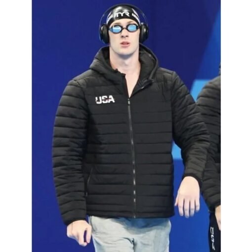 Olympic Jack Alexy Black Puffer Jacket - Image 2