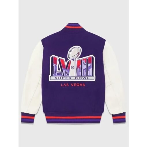 Ovo X Nfl Super Bowl Lviii Varsity Jacket - Image 3