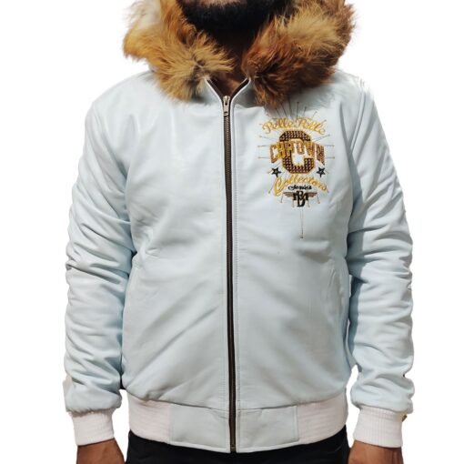 Pelle Pelle Chi Town White Leather Jacket - Image 2